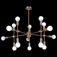 Люстра на штанге Natali Kovaltseva Loft Lux 2 LOFT LUX 75130/12C GOLD